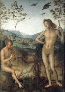 Pietro vannucci called IL perugino Apollo and Marilyn income Ah Germany oil painting artist